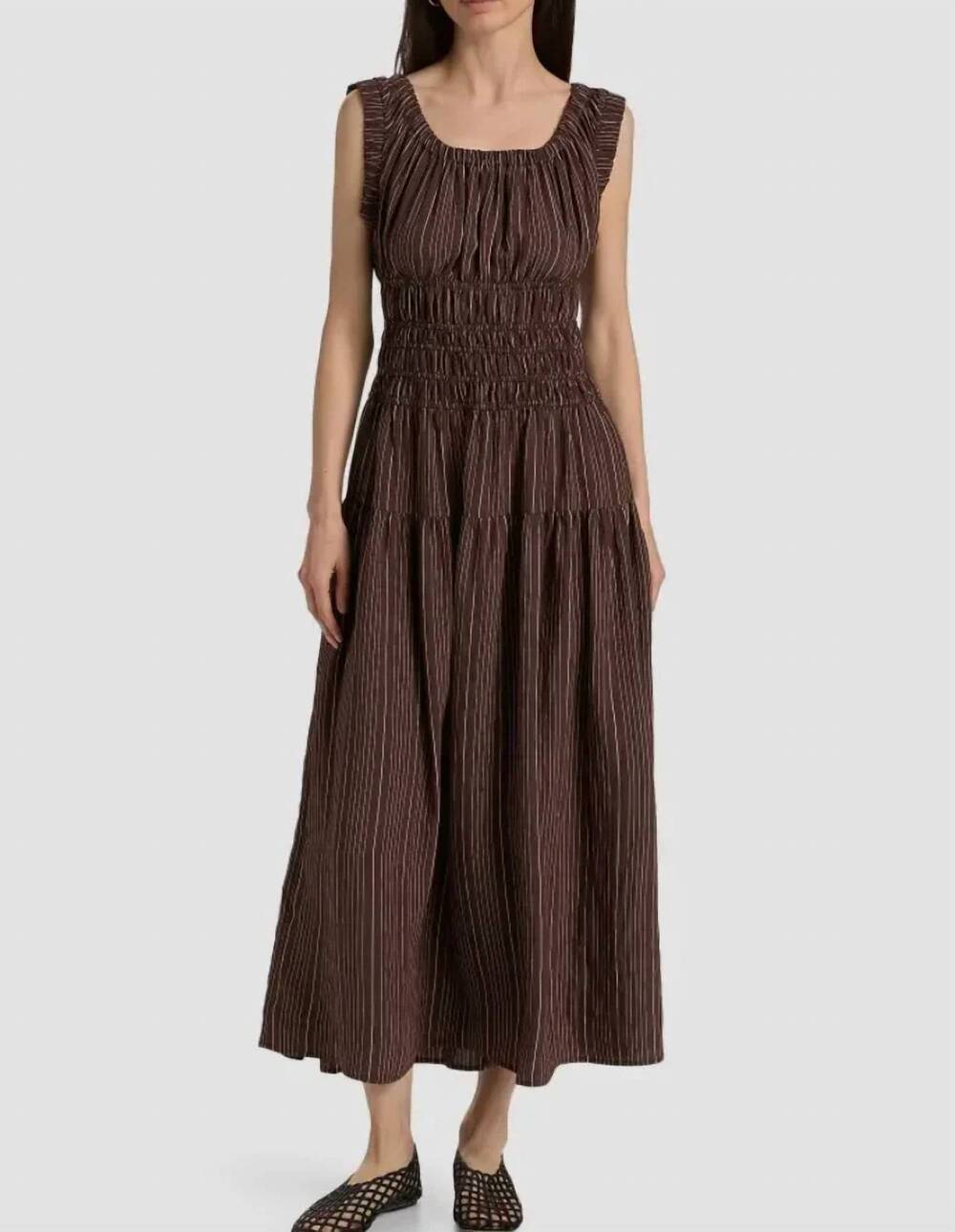 NEW RAILS anastasia midi dress in chicory